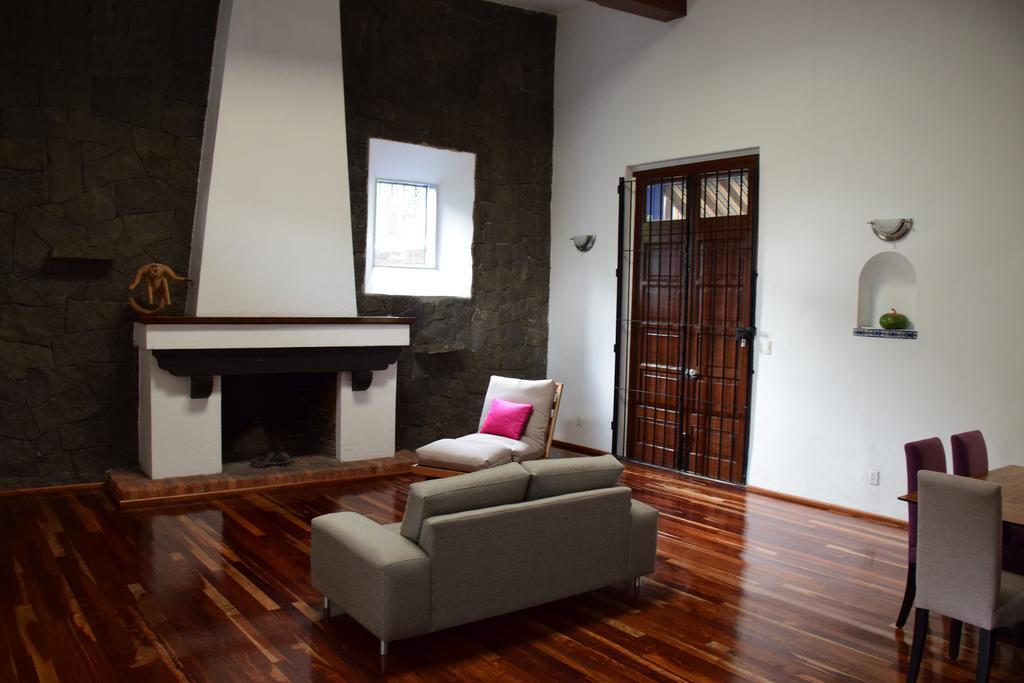 La Casa De Las Magnolias Otel Coyoacan Dış mekan fotoğraf