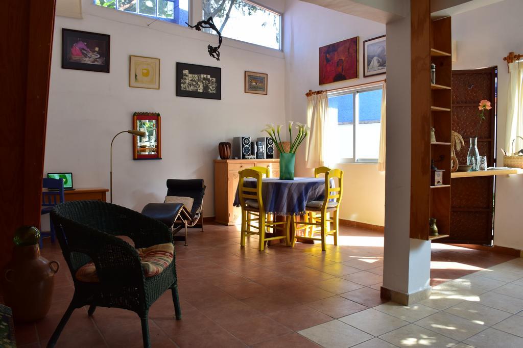 La Casa De Las Magnolias Otel Coyoacan Dış mekan fotoğraf